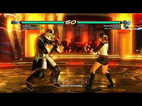 L7 154_2 King (JanSka78) vs Asuka (Anakin-Skywalk18) - Tekken 6 ( Uchiha x24 ) Online #01