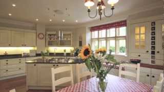 preview picture of video 'Distressed Painted Oak Kitchen - Alton, Hampshire - Beau-Port Kitchens'