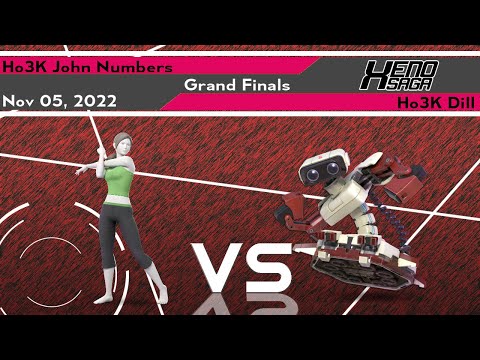 [Smash Ultimate] Ho3K | John Numbers vs Ho3K | Dill - Xenosaga XLIV (Grands)