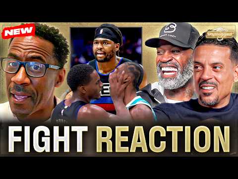 ALL THE SMOKE Reacts to NBA Fight Night: Isaiah Stewart Snaps OFF THE BENCH