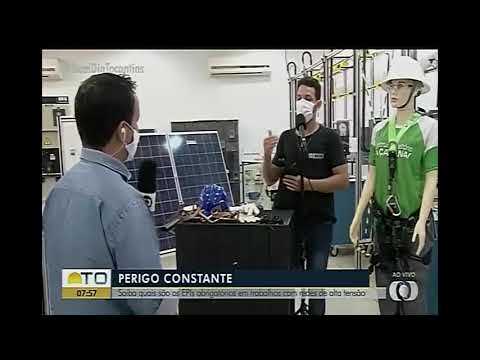 Entrevista SESI e SENAI sobre uso de EPI’s na TV Anhanguera