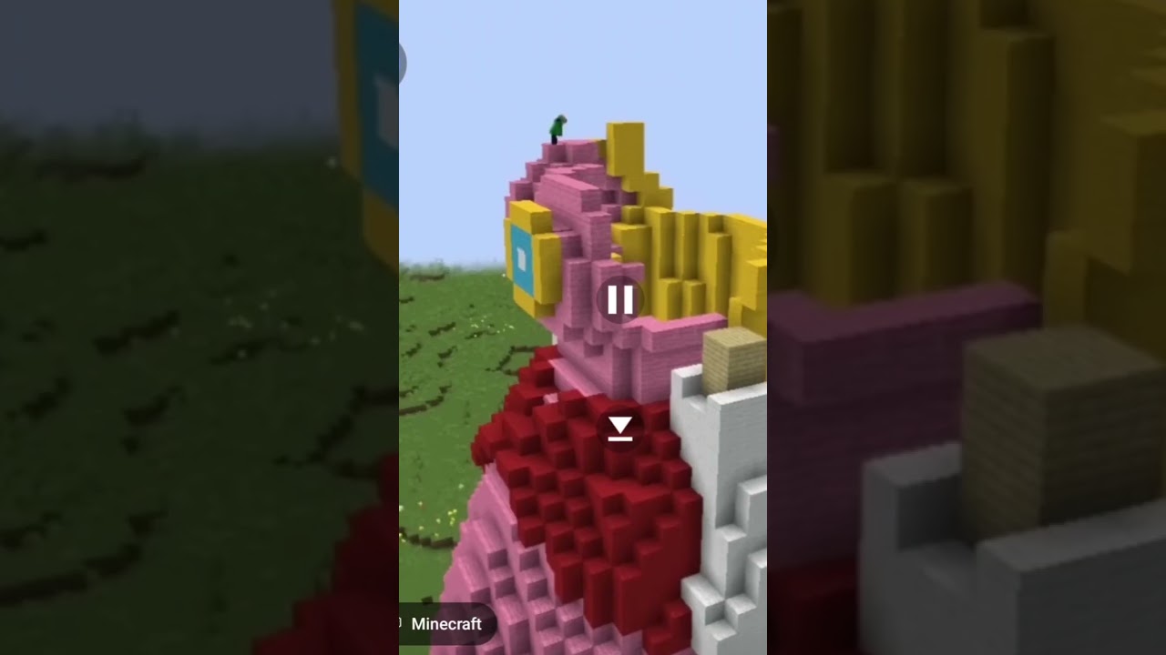 Princess Peach in Minecraft by SnorexRoyal