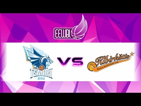 Tsmoki-Minsk vs Kibirkstis Vilnius - EEWBL 09.01.15 Gdynia