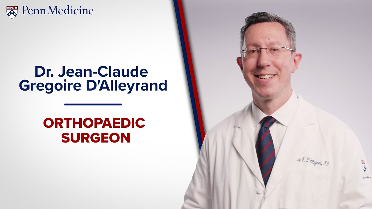 Watch video featuring Jean-Claude Gregoire D'Alleyrand, MD on YouTube