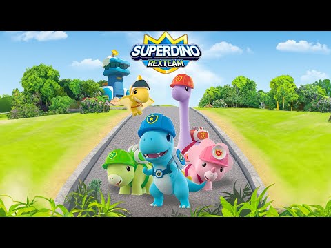 Superdino Rex Team | Super Dino (14-Minute Cartoon for Kids!)