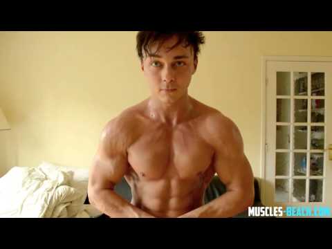 Jason - Young muscle stud flexing in cam - $4.95