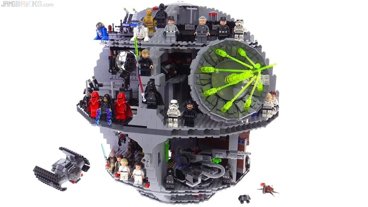 🔄 LEGO Star Wars 2016 Death Star review! updated version 75159 (re-upload)