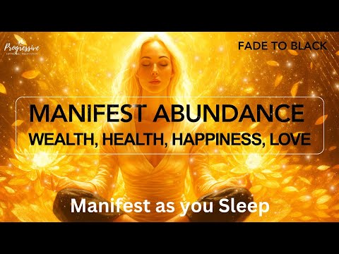 Abundance Affirmations as you Sleep; Attract Wealth, Health, Happiness & Love; Enhance your Life