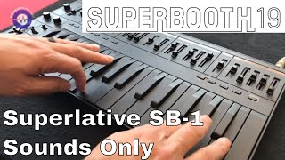 Video thumbnail for Superbooth 2019 -SB-1 SH- 101 Clone - Sounds Only by sonicstate