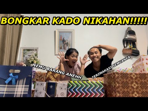 UNBOXING WEDDING GIFTS!!!!! THANK YOU SO MUCH FOR EVERYONE