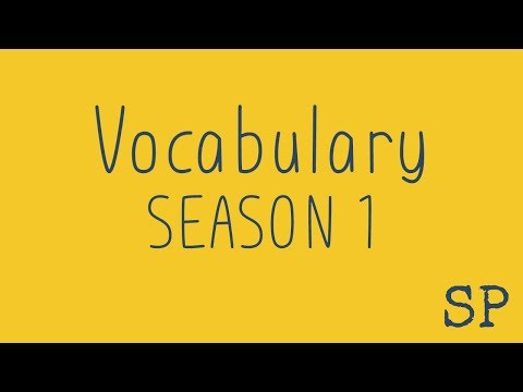 Learn Spanish Video Series Buena Gente S1 Vocabulary