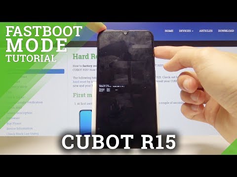 Fastboot Mode in CUBOT R15 - How to Open & Use Fastboot