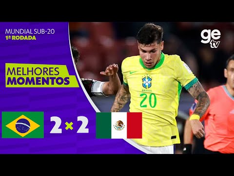 Gols e lances de Brasil x México