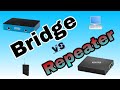 Difference between Bridge and Repeater