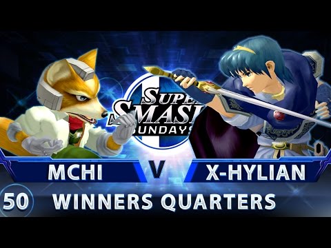 SSS 50 - UCSB | Mchi (Fox) vs. RG | X-Hylian (Marth) - SSBM Top 32 Winners Quarters - Smash Melee