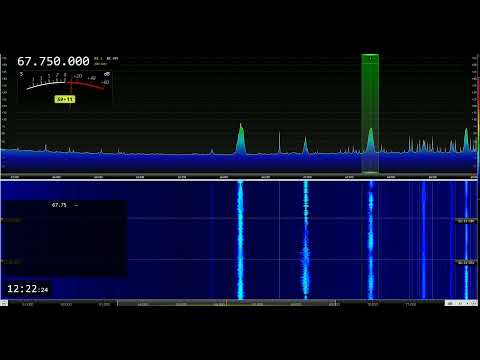 OIRT FM band scan / monitoring - Discone antenna - 1220 BST - 4th June 2024