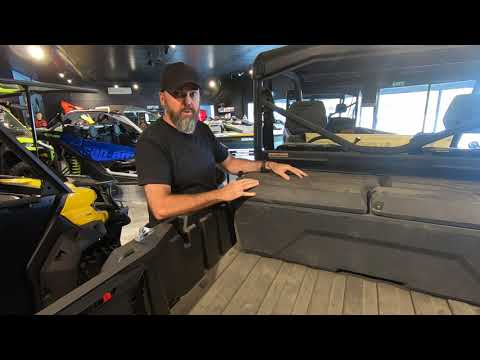 YouTube video about: Can am defender storage box?