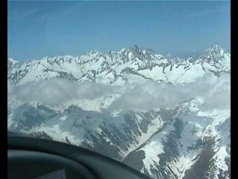 Fascination D4BK flight over the Alps, Matterhorn