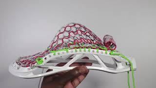True Lacrosse VEKTR Stringing Tutorial