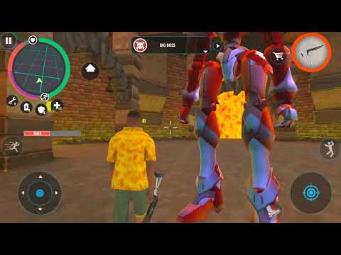 Real Gangster crime | Red Big Boss | Ht Real Hero | River of Fire | Android Game |New Mission Fight|