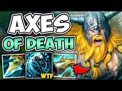 DODGE OLAF Q OR DIE! LETHALITY OLAF AXES ARE DEADLY - League of Legends