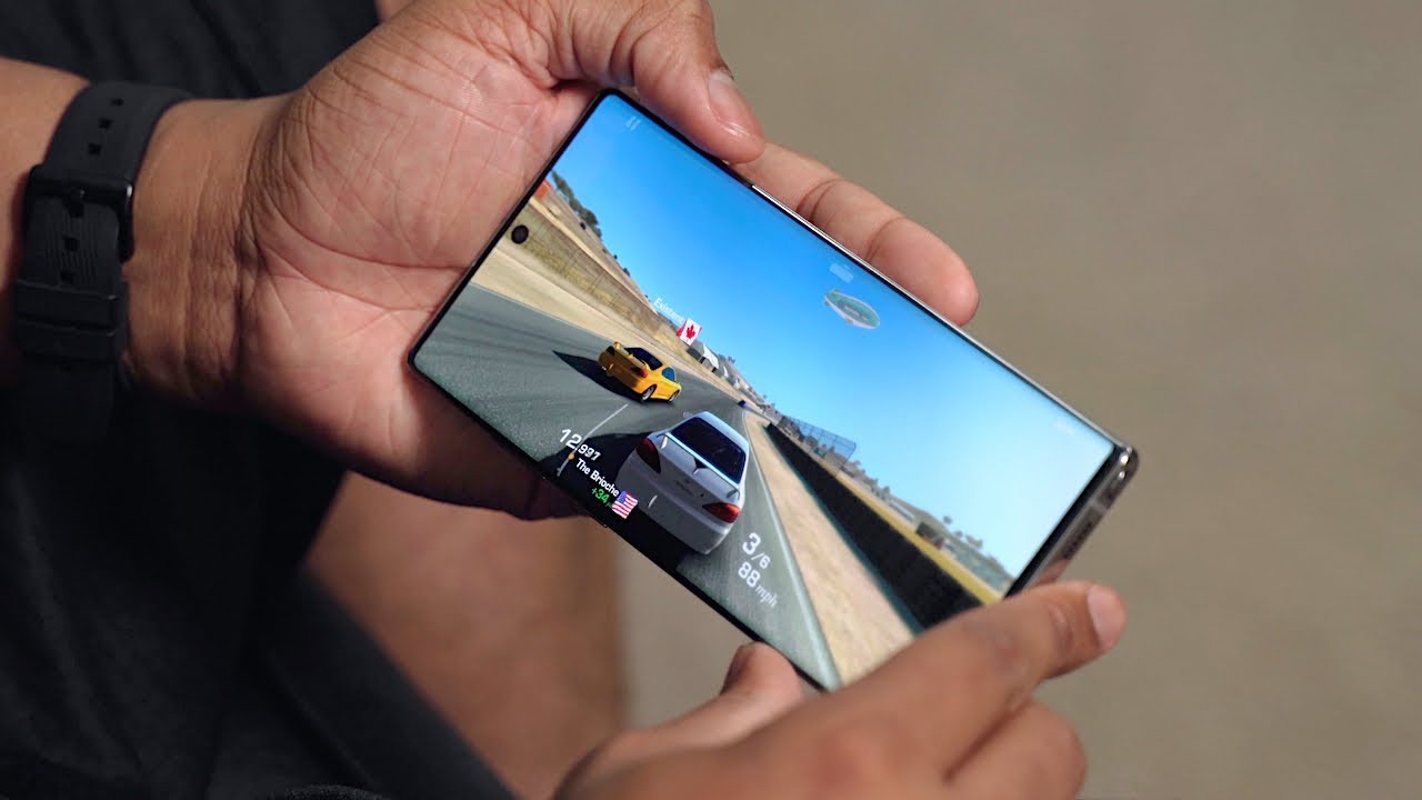 Gaming on the Samsung Galaxy Note 10+