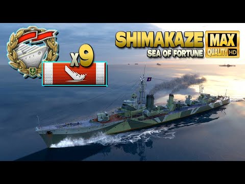 Destroyer Shimakaze: Outstanding "Solo Warrior" - World of Warships