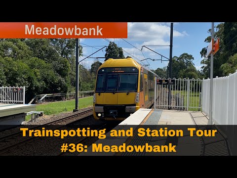 Trainspotting and Station Tour #36: Meadowbank