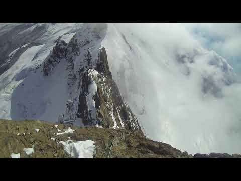 Breithorn traverse (east to west), Sept 2020