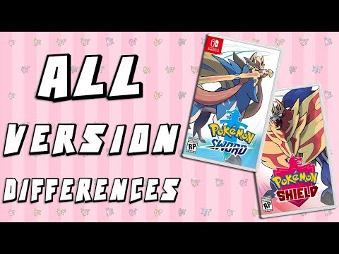 All Version Differences in Pokemon Sword & Shield