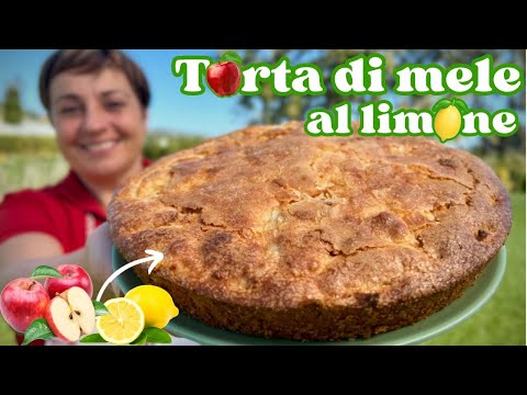 TORTA DI MELE AL LIMONE Ricetta Facile - Fatto in Casa da Benedetta