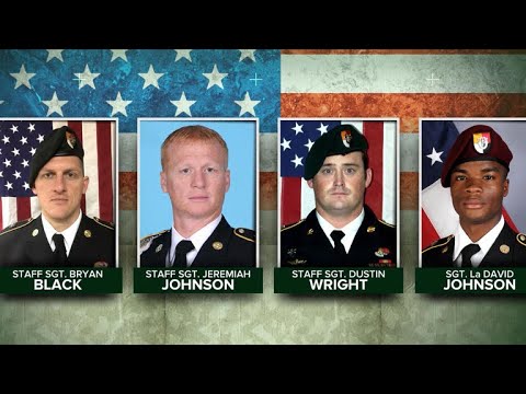 Newly-released video shows U.S. soldiers under attack in Niger