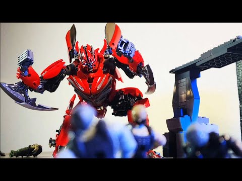 Dino's entrance l Transformers Stop-Motion l