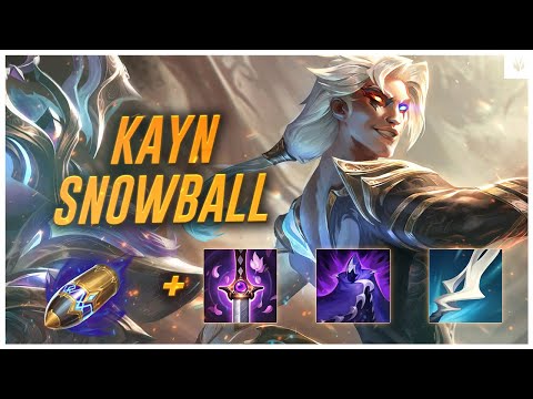KAYN INSANE SNOWBALL NO HIGH ELO