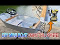 Build A Mini Electric Boat Using DEWALT DRILL POWERED
