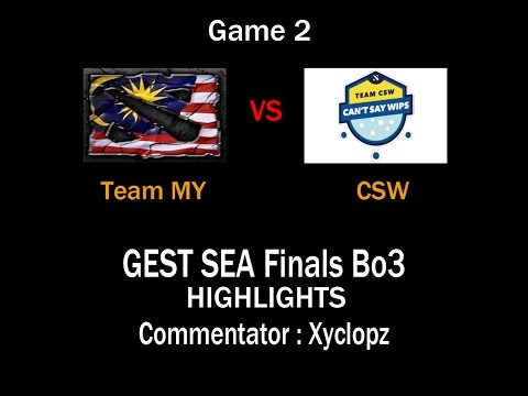 CSW vs MY Game 2 Highlights - GEST SEA FINALS BO3
