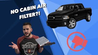 How to Modify Your 2009-2018 Ram 1500 to Fit a Cabin Air Filter - QUICK AND EASY DIY
