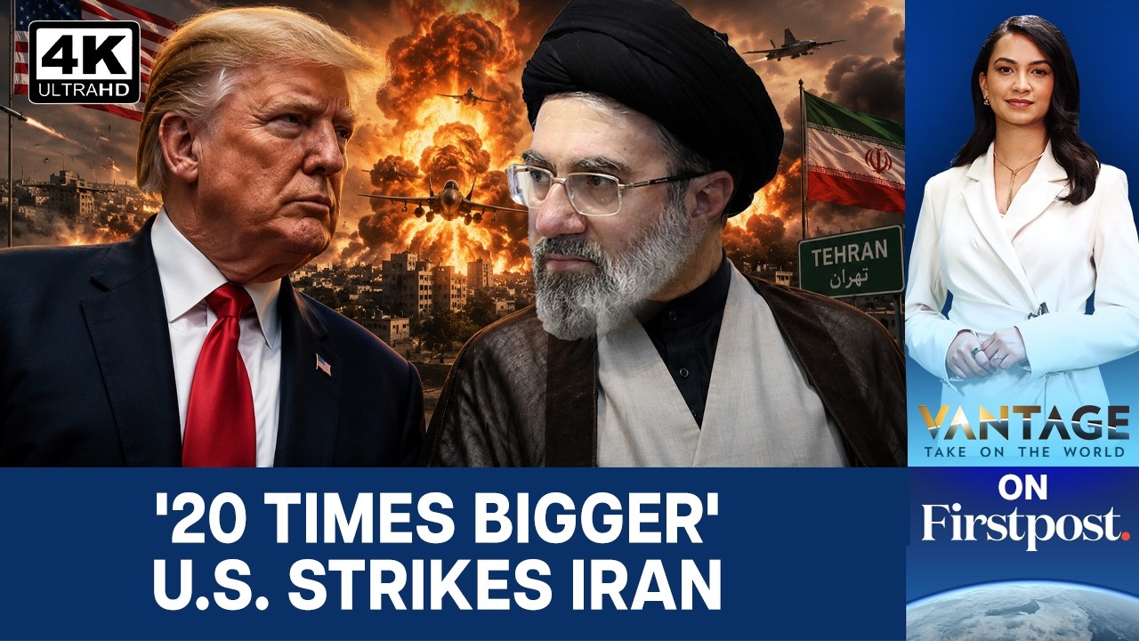 Iran Hits US Assets in Gulf After US Launches 90 Strikes on Iran | Vantage on Firstpost | 4K