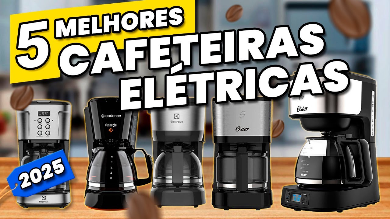 As 5 MELHORES CAFETEIRAS de 2024✅! Melhor Preço e Custo-Benefício!