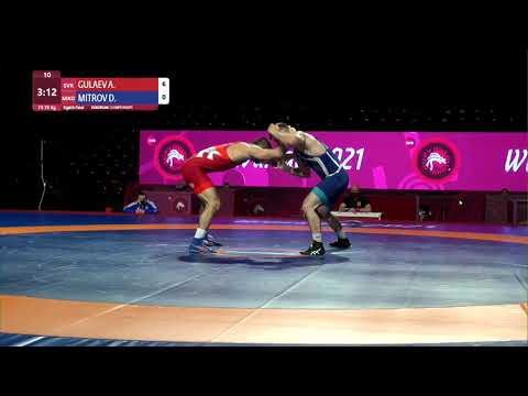 1/8 FS - 79 kg: A. GULAEV (SVK) v. D. MITROV (MKD)