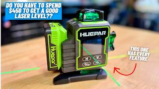 Motorized!! Huepar 4 Line Green Laser Review