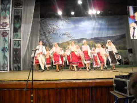 Formatia de dansuri populare a comunei Tg-Logresti la Festivalul "Liviu Dafinescu" Tg-Jiu 2013