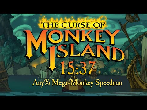 The Curse of Monkey Island Any% Mega-Monkey Speedrun in 15:37 [WR]