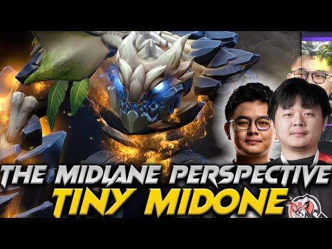 7.37D - Midone Tiny Midlaner - Dota 2 Pro Full Gameplay 7.37D #tiny #midone