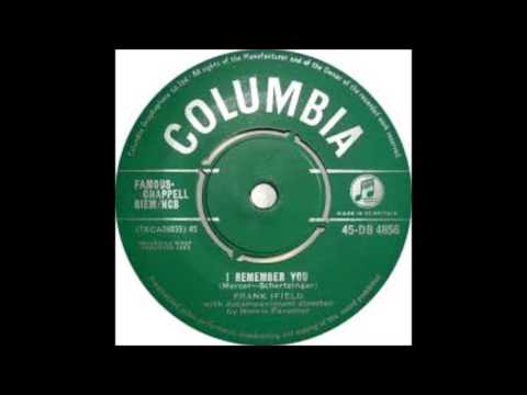 Frank Ifield - I Remember You - 1962 - 45 RPM