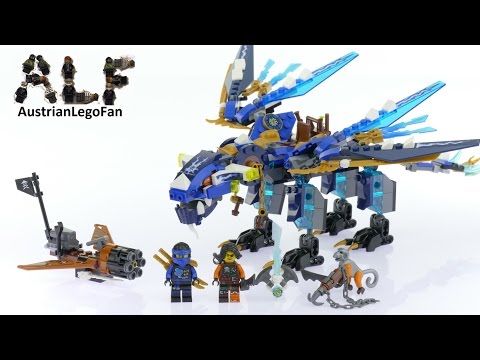 Vidéo LEGO Ninjago 70602 : Le dragon élémentaire de Jay