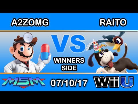 MSM 104 - A2Zomg (Dr. Mario) Vs. Raito (Duck Hunt) Winners Side