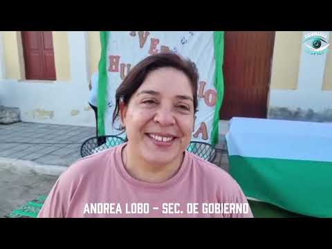ENTREVISTA ANDREA LOBO - SECRETARIA DE GOBIERNO , HUILLAPIMA CUMPLE 438 AÑOS