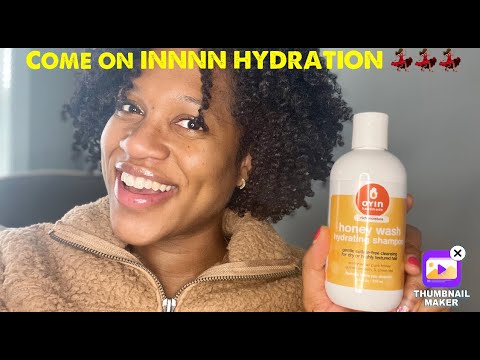 OOOOKKKKKKK Hydration station 🥰😍😍😍 come on thurrrrrrrrrrr Oyin Handmade Honey Shampoo🥰❤️❤️❤️ #oyin
