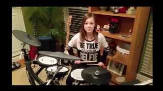 Girl Drummer Mia plays The Hives, Hate To Say I Told You So